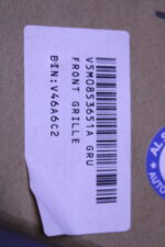 VOLKSWAGEN RADIATOR GRILLE 5M0853651A GRU