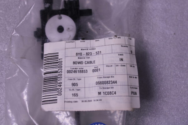 Audi A3 Bowden Cable 8Y0823531