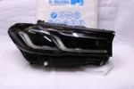 Pair for BMW G30 Headlight black Assembly OEM L&R 63118084375 63118084376