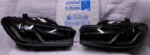 Pair for BMW G30 Headlight black Assembly OEM L&R 63118084375 63118084376