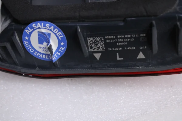 Bmw 5 G30 2020 Trunk Lamp Left 63217376473
