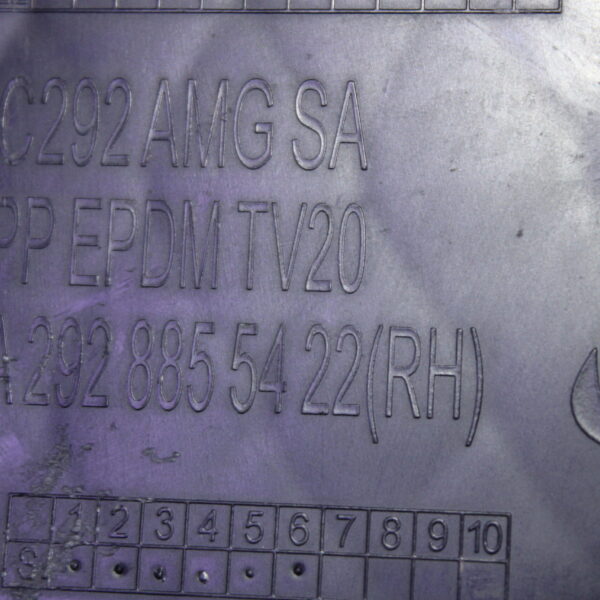 MERCEDES BENZ FRONT BUMPER FOG LAMP COVER A2928855422