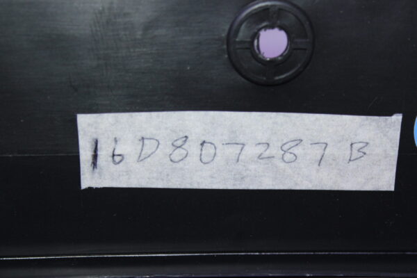 Volkswagen Licence Plate Holder 16D807287B