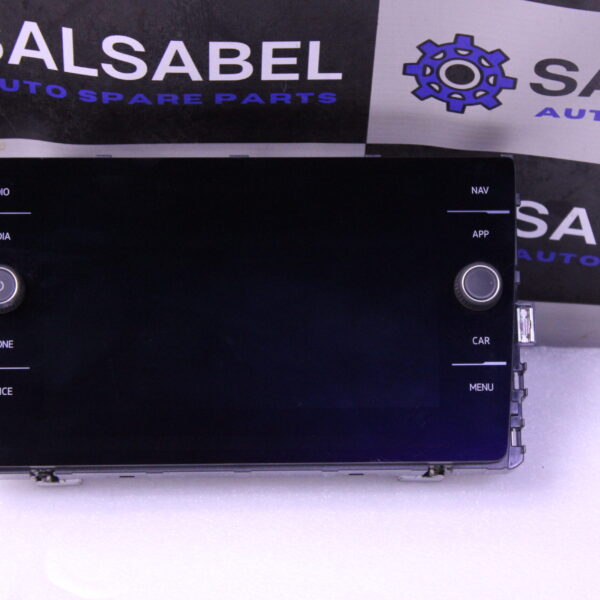 Volkswagen Display Unit And Control Panel WIth Touchscreen 5NN919605B
