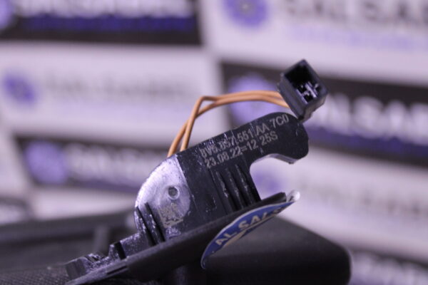 Audi Sun Visor With Mirror And Cover 8V5857551M 7C0 - Image 2