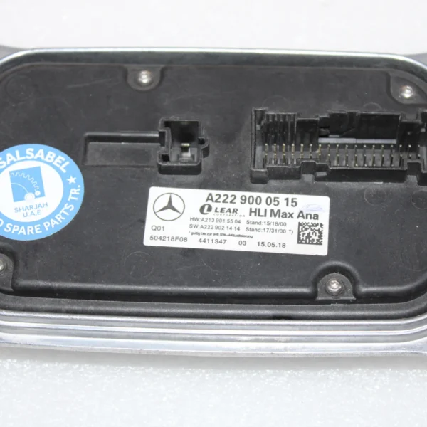 Mercedes W213 E350 W205 W222 E300 Led Headlight Control A2229000515