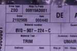 AUDI A3 TRIM FOR RADAR SENSOR 8V0907224C