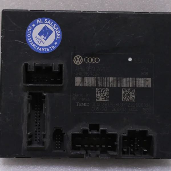 Audi A8 Power Seat Control Module 4H0959760E