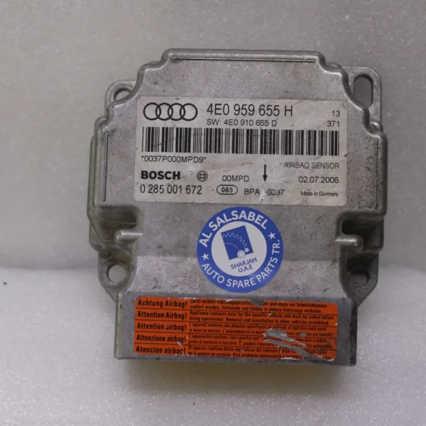 Audi A8 D3 SRS Airbag Control Unit Module 4E0959655H