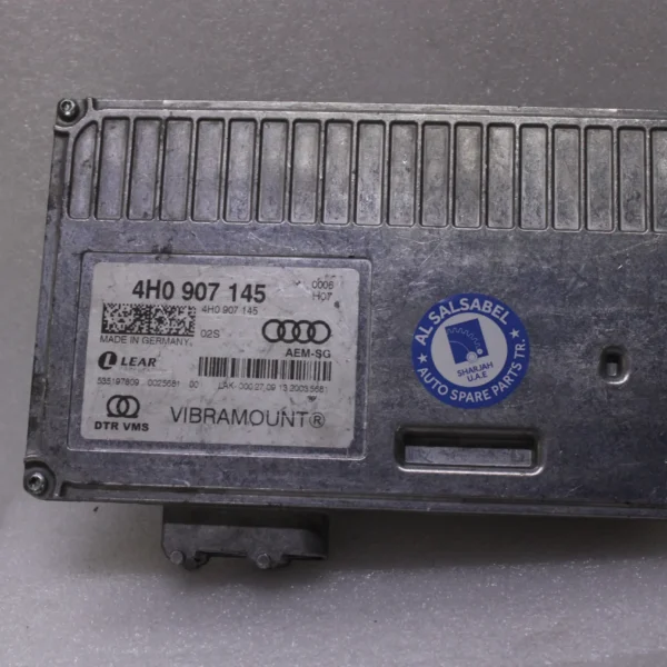 Audi A8 Hydraulic Engine Mount Control Module ID 4H0907145