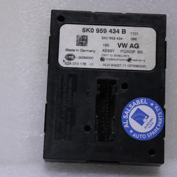 VW/Audi Q3 Keyless Entry / Kessy Module 5K0959434B