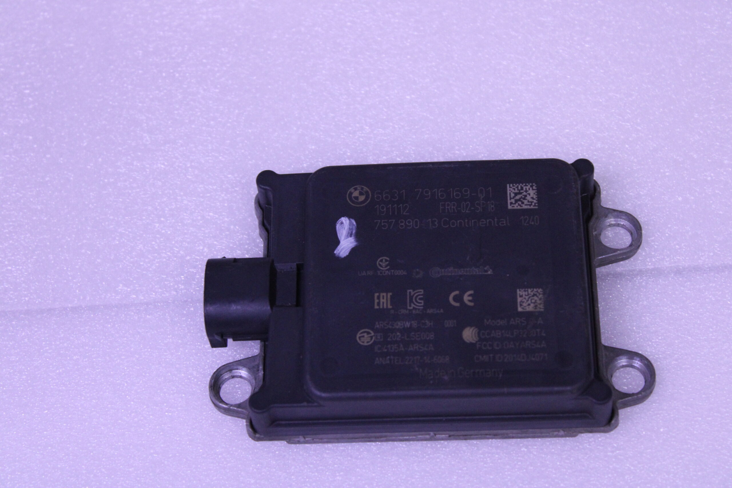 Bmw 8 Series G16 Front Radar Sensor Long Range 66317916169 Bmw 8 Series G16 Front Radar Sensor Long Range 66317916169