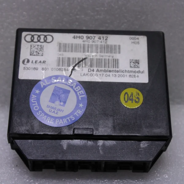 Audi A8 central control unit for convenience system 4H0907412