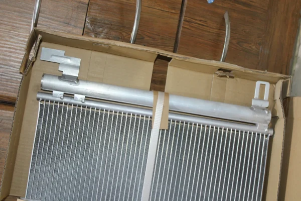 Audi A8 A/C Condenser With Fluid Reservoir 4M0816421B