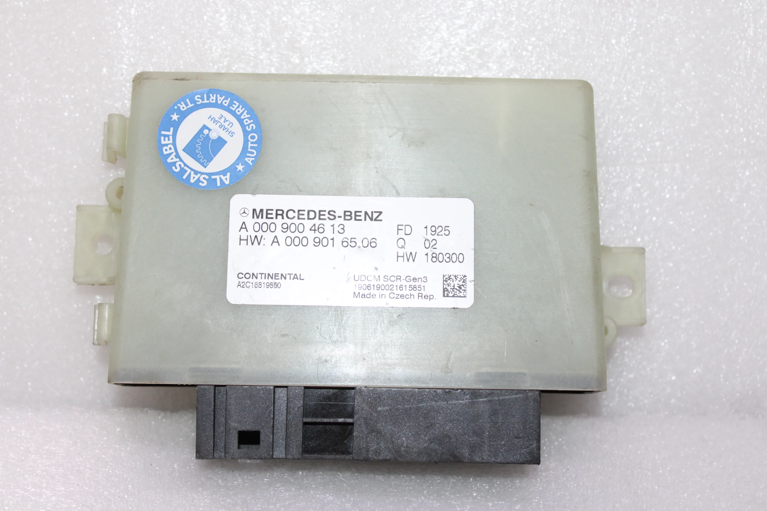 Mercedes Benz Control Unit Gas Neutralization Module 0009004613 Mercedes Benz Control Unit Gas Neutralization Module 0009004613