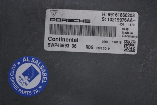 Porsche 911 997 Engine Ecu Control Unit 99161860203