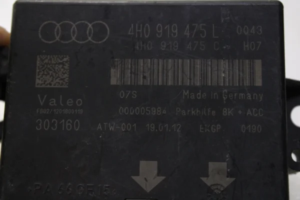 Audi Control Unit For Parking Aid 4H0919475L