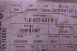 VOLKSWAGEN CONTROL UNIT 7L6907441B