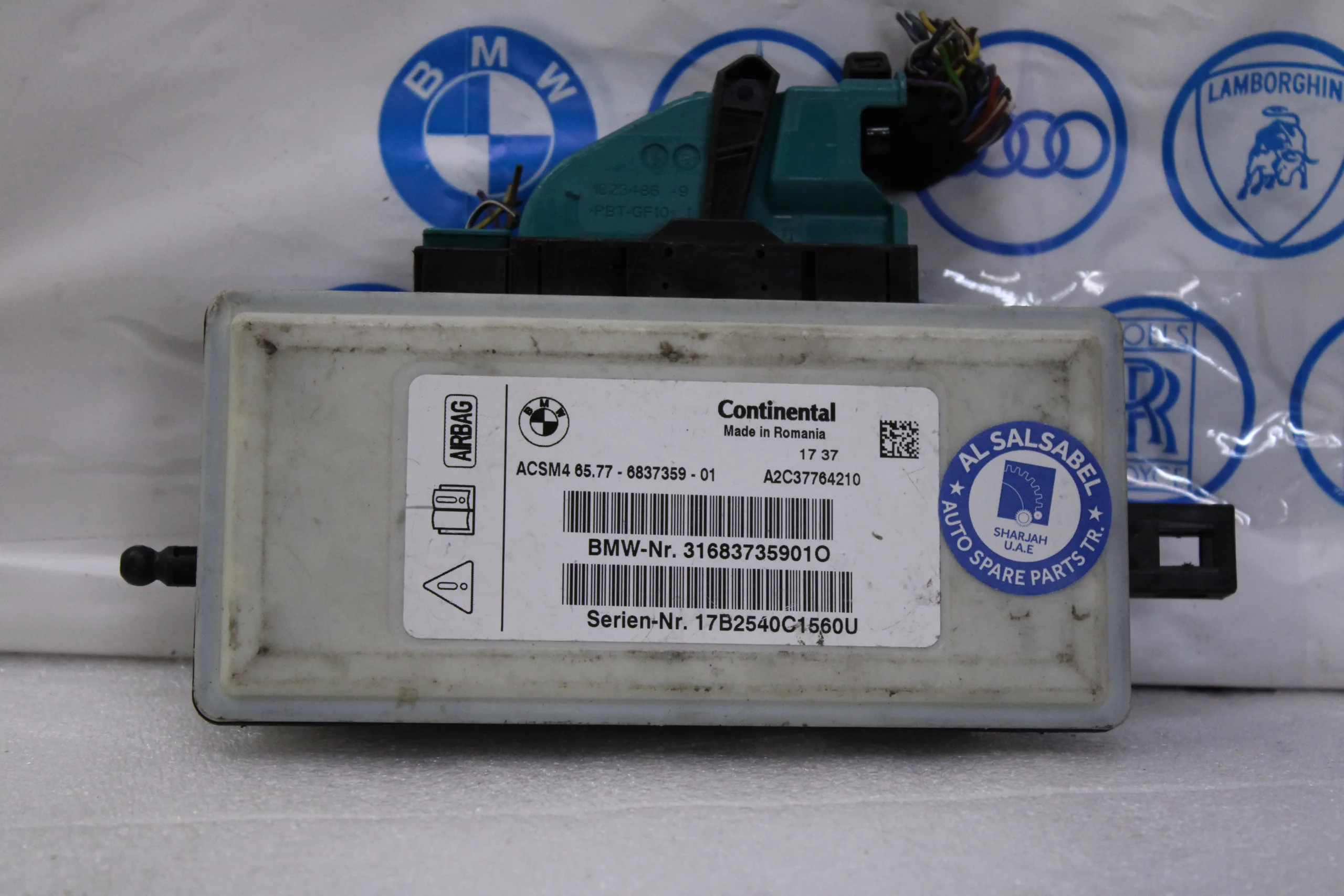 Bmw Control Unit Airbag 65776837359 Bmw Control Unit Airbag 65776837359