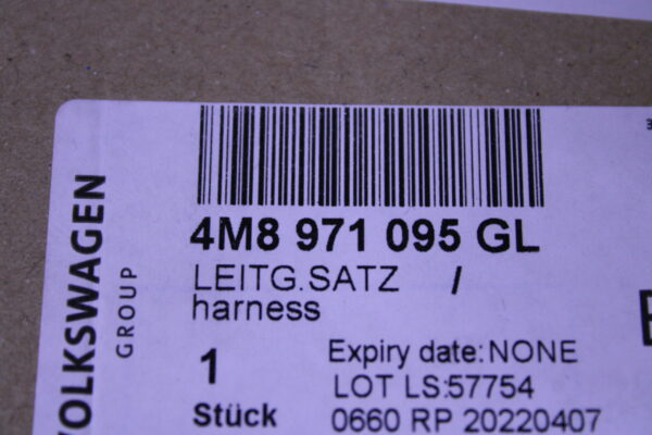 Audi Q8 Wiring Set For Bumper 4M8971095Gl