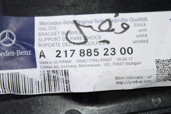 Mercedes Benz S Class Coupe Bracket A2178852300