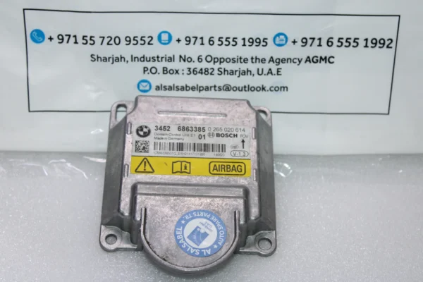 Bmw Airbag Control Uint Module Ecu 34526863385