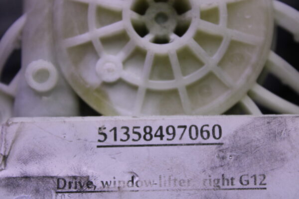 Bmw 7 Series G12 Drive Window Lifter Right 51358497060