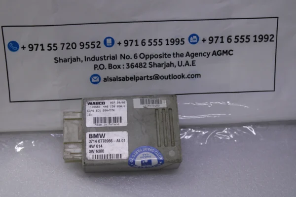 Bmw Air Suspension Control Module 37146778966