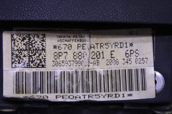 Audi A3 Steering Wheel Airbag 8P7880201E