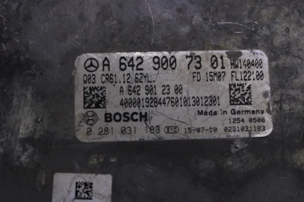 Mercedes Benz Plug &Amp; Play Bosch Engine Ecu 6429007301