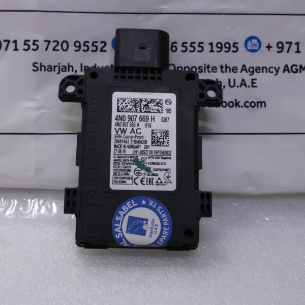 Audi control unit for object detection 4N0907669H