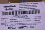 PORSCHE CAYENNE REINFORCEMENT SIDE MEMBER TRIM 95855948000