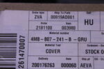 AUDI Q8 COVER FOR TOWING EYE RIGHT 4M8807241B GRU