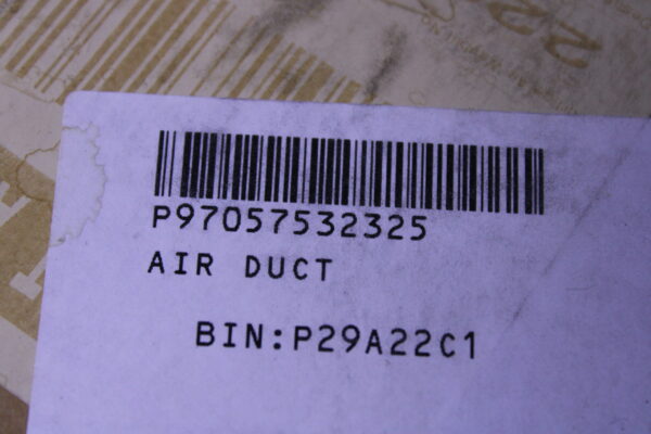 Porsche Air Guide 97057532325