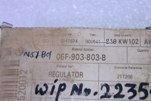 Volkswagen Voltage Regulator 06F903803B