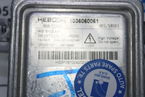 Jaguar Xenon Headlamp Ballast Module 1036060061