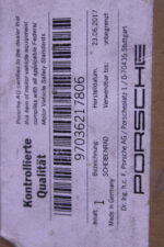 PORSCHE Alloy Wheel front 97036217806