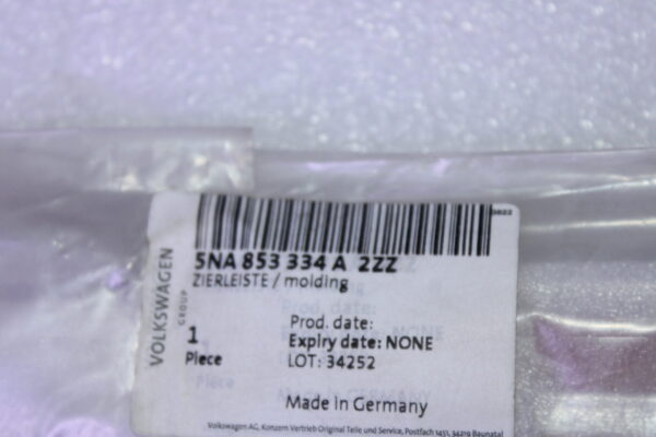 Volkswagen Trim High Chrom 5Na853334A 2Zz