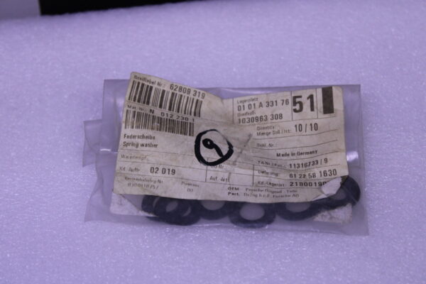 Porsche Rear Seat Attachment Spring Washer N0122301
