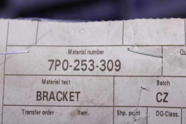 Volkswagen Hanger Upper Bracket 7P0253309