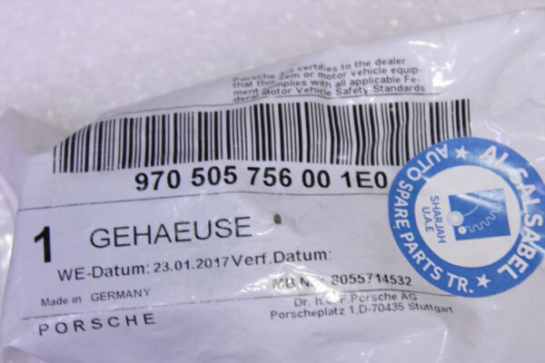 Porsche Housing Camera 97050575600 1E0