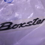 PORSCHE INSCRIPTION BOXSTER BLACK 98155923702