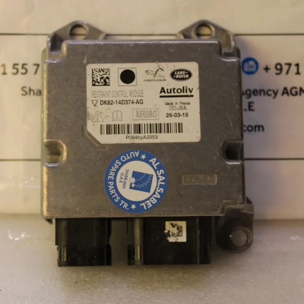 RANGE ROVER EVOQUE L538 SEATBELT CONTROL MODULE DK6214D374AG