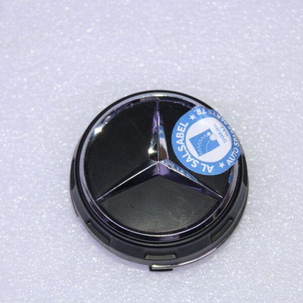 MERCEDES BENZ RAISED BLACK CENTER CAP 0004000900