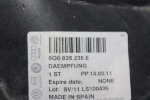 Volkswagen Noise Insulation 6Q0825235E - Image 3