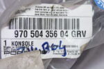 PORSCHE CONSOLE 97050435604 GRV