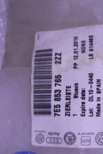 VOLKSWAGEN TRIM LEFT UPPER 7E5853765 2ZZ