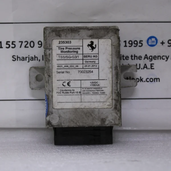 +K027 M139 MASERATI 03-12 QUATTROPORTE TPMS TIRE PRESSURE MONITOR MODULE