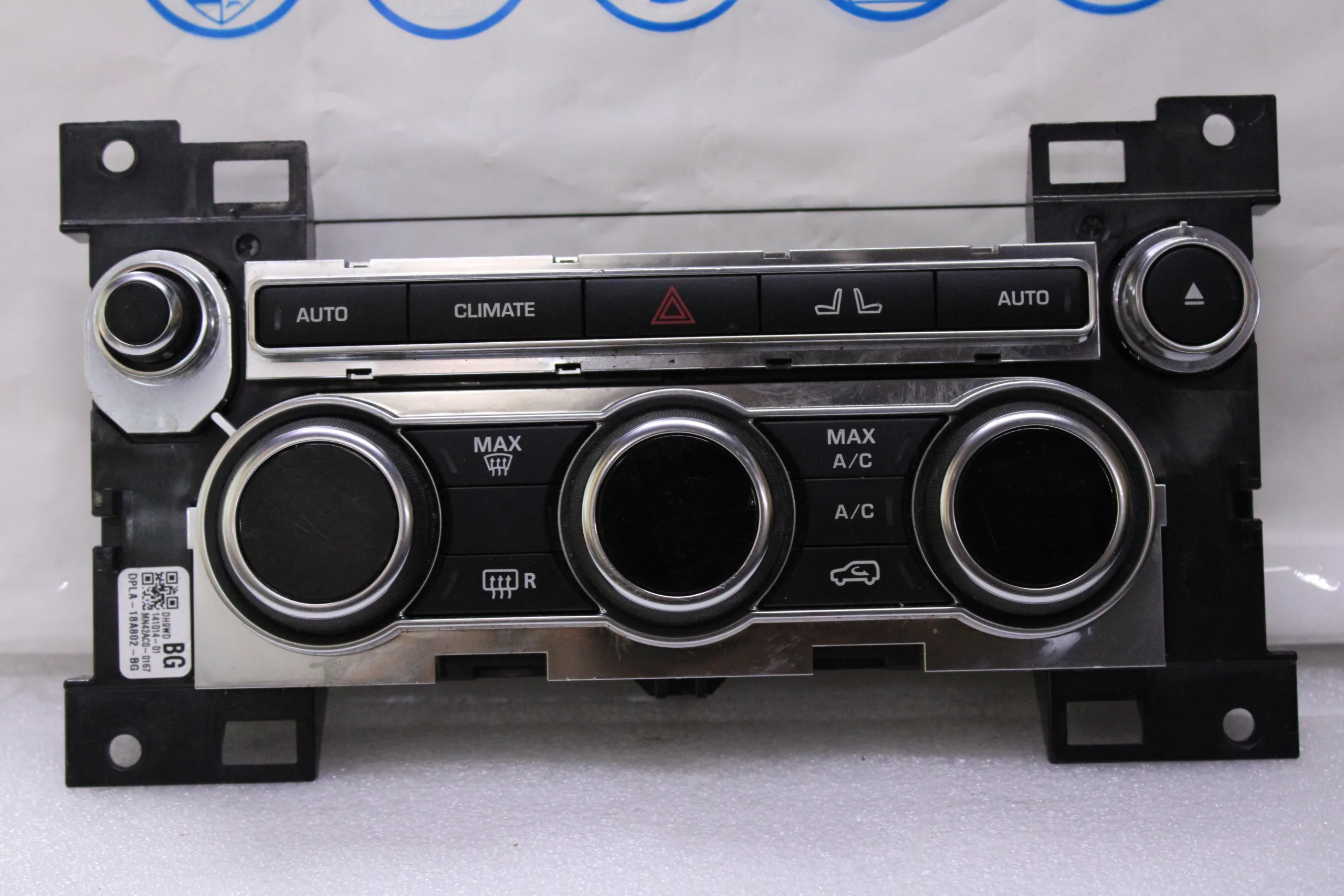Landrover Range Rover Sport Heater Control Panel Dpla18A802Bg Landrover Range Rover Sport Heater Control Panel Dpla18A802Bg