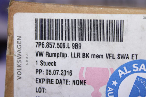 Volkswagen Exterior Mirror Housing 7P6857508L 9B9